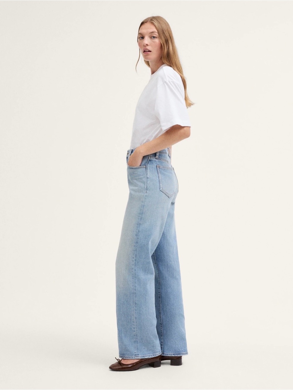 NWT Madewell 14W The Perfect Vintage Wide Leg Jean denim fall winter classic